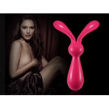 Vibrador de la estimulación del clítoris del gel de silicona del juguete sexual femenino